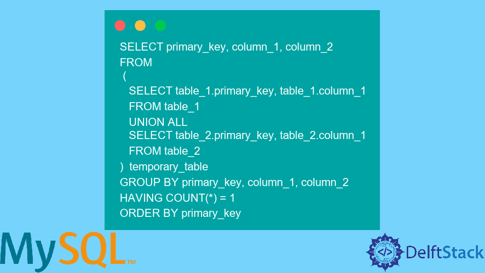 difference-between-two-tables-in-mysql-delft-stack